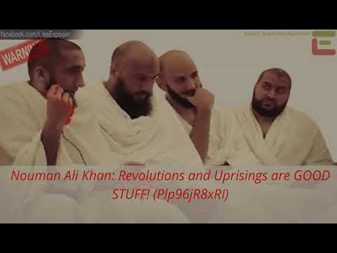 Nouman Ali Khan: Revolutions and Uprisings are GOOD STUFF!