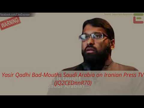 Yasir Qadhi Bad-Mouths Saudi Arabia on Iranian Press TV