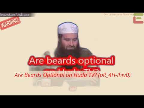 Are Beards Optional on Huda TV?