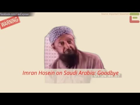 Imran Hosein on Saudi Arabia: "Goodbye to Bad Rubbish"