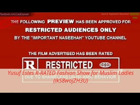 Yusuf Estes "R-RATED" Fashion Show for Muslim Ladies