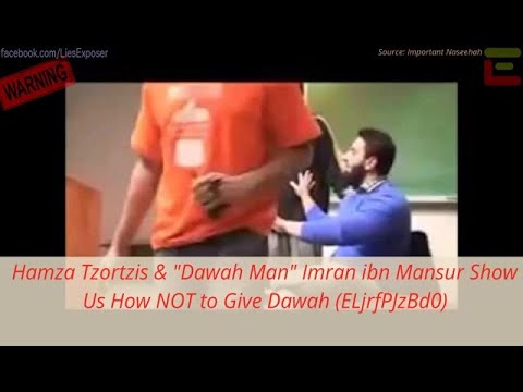 Hamza Tzortzis & "Dawah Man" Imran ibn Mansur Show Us How NOT to Give Dawah