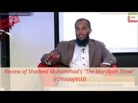 Review of Shadeed Muhammad's "The Mardiyah Show"