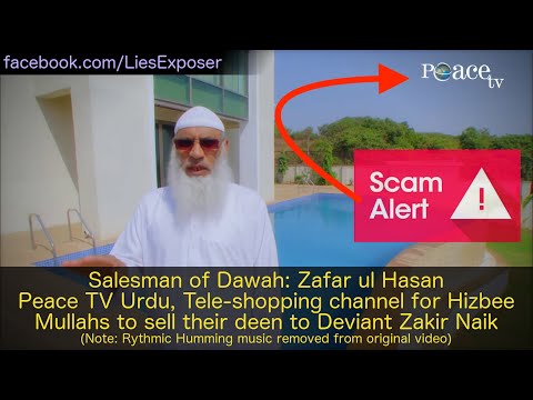 ? Salesman of Dawah: Zafar ul Hasan ?