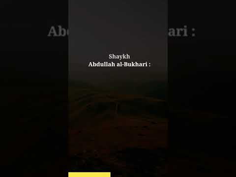 Shaykh Abdullah Al Bukhari حفظه الله: Does Salafiyyah splits the people?