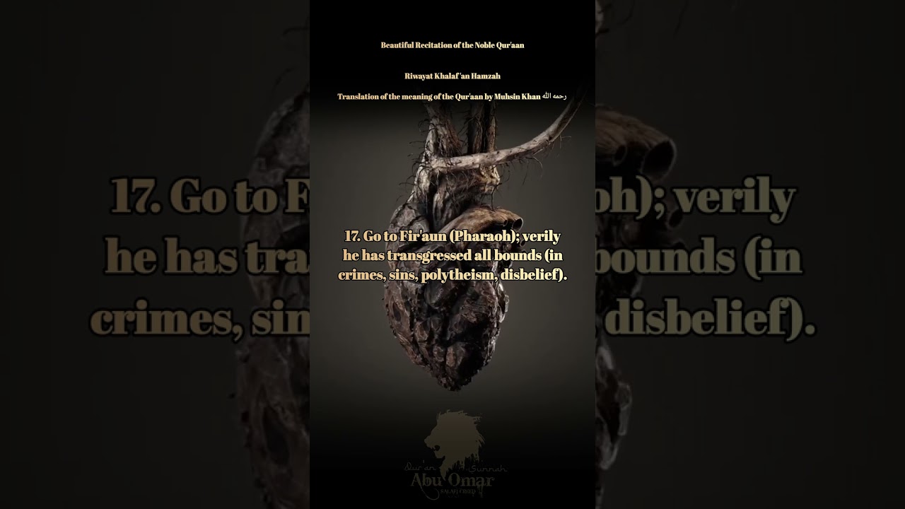 Qur'aan SurahAl-Faatiha & An-Naazi'aat Riwayat Khalaf 'an Hamzah